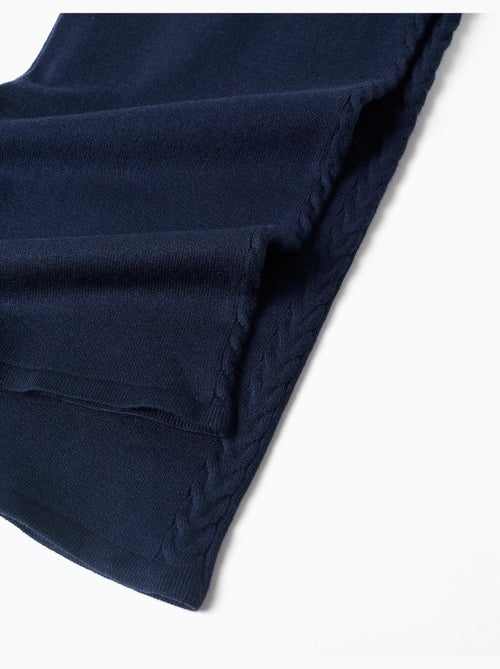 Pantalon en maille à jambe large avec détails torsadés - Kiabi Pantalon en maille à jambe large avec détails torsadés - Kiabi