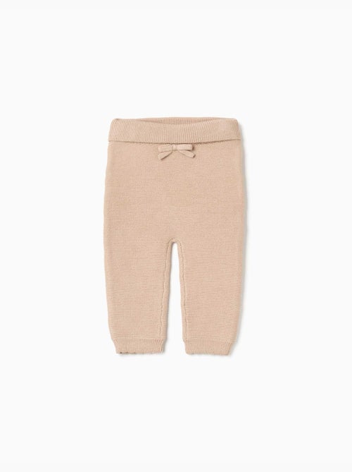 Pantalon en maille avec nœud décoratif - Kiabi Pantalon en maille avec nœud décoratif - Kiabi