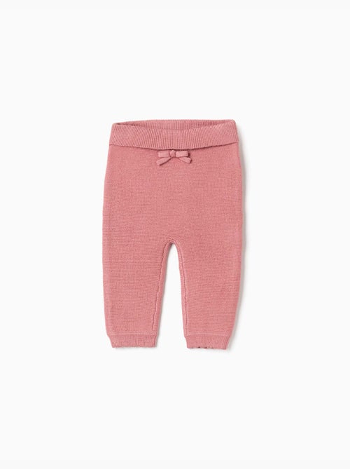 Pantalon en maille avec nœud décoratif - Kiabi Pantalon en maille avec nœud décoratif - Kiabi