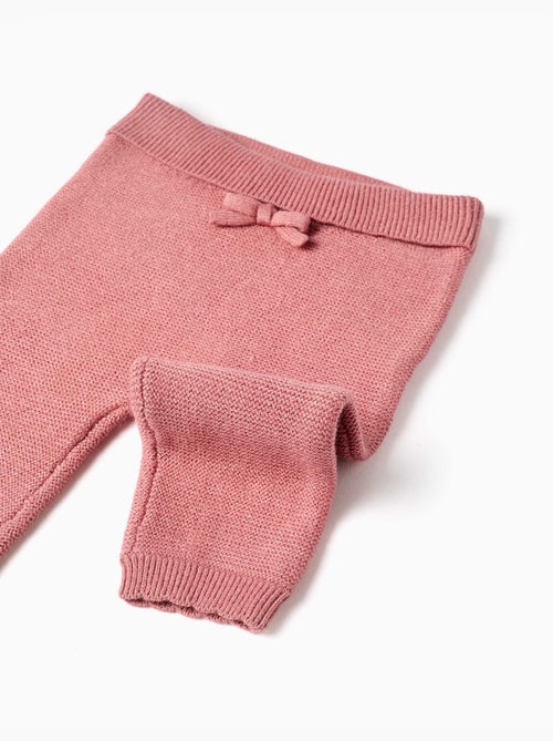Pantalon en maille avec nœud décoratif - Kiabi Pantalon en maille avec nœud décoratif - Kiabi
