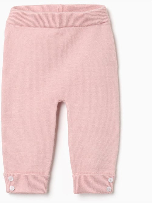 Pantalon en maille avec taille élastique - Kiabi