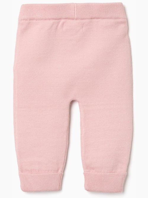 Pantalon en maille avec taille élastique - Kiabi