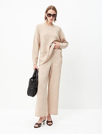 Pantalon en maille