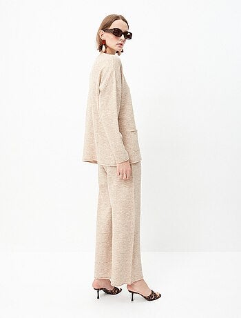Pantalon en maille