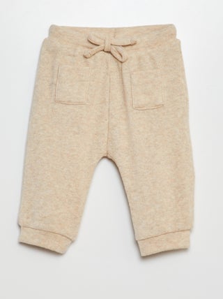 Pantalon en maille doudou