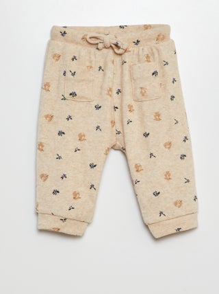 Pantalon en maille doudou