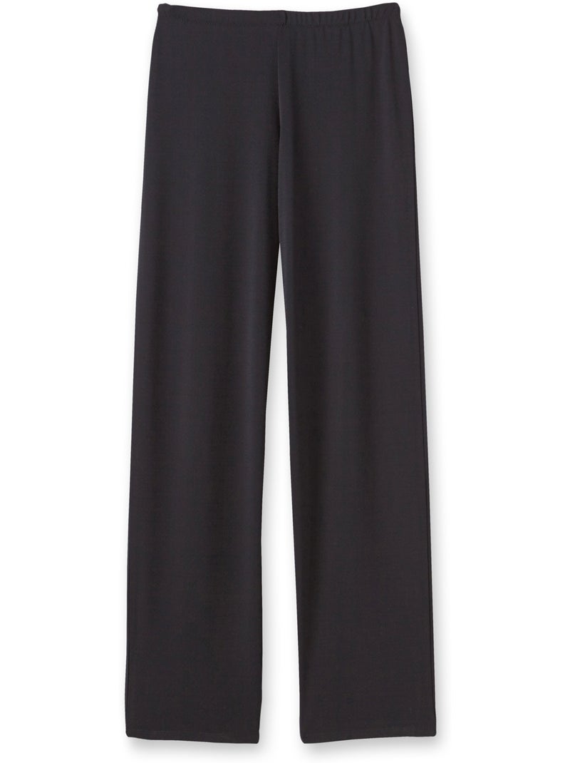Pantalon en maille fluide - DAXON Noir Noir - Kiabi