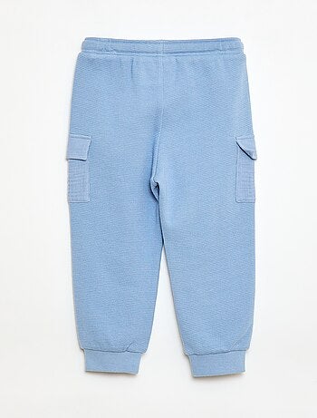 Pantalon en maille gaufrée