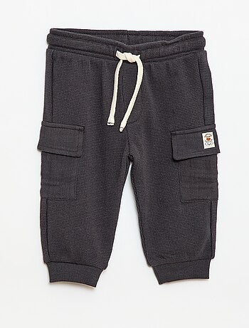 Pantalon en maille gaufrée