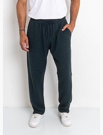 Pantalon en maille lien à la taille - AFIBEL