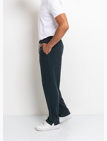 Pantalon en maille lien à la taille - AFIBEL