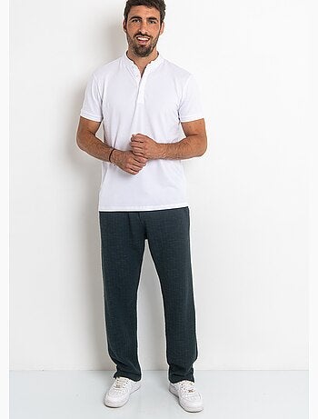 Pantalon en maille lien à la taille - AFIBEL
