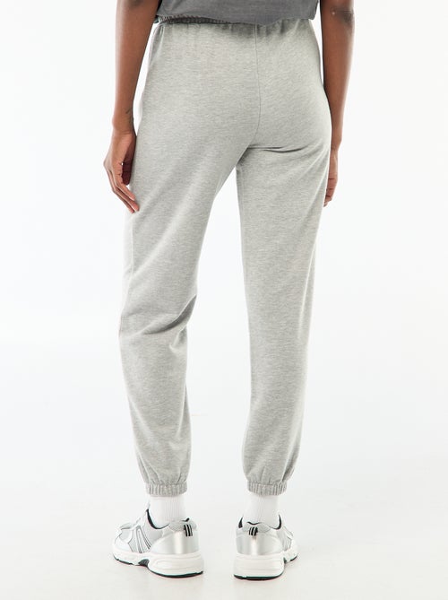 Pantalon en maille lourde femme coupe jogging - Kiabi