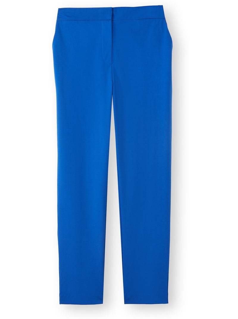 Pantalon en maille milano - DAXON Bleu cobalt - Kiabi