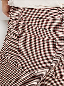 Pantalon en maille milano - Kiabi