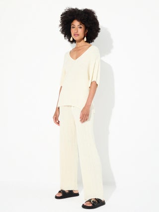 Pantalon en maille MO Fashion