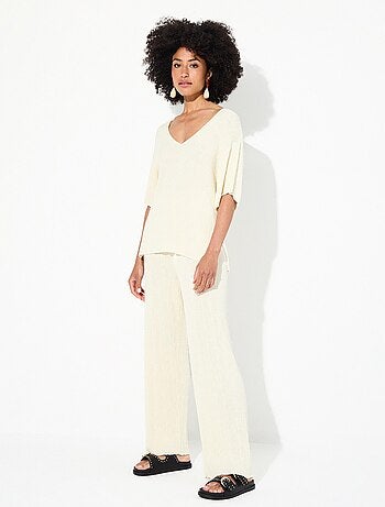 Pantalon en maille MO Fashion