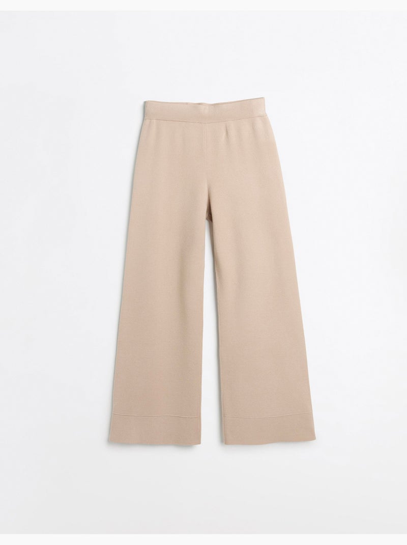 Pantalon en maille, MO Fashion Beige - Kiabi
