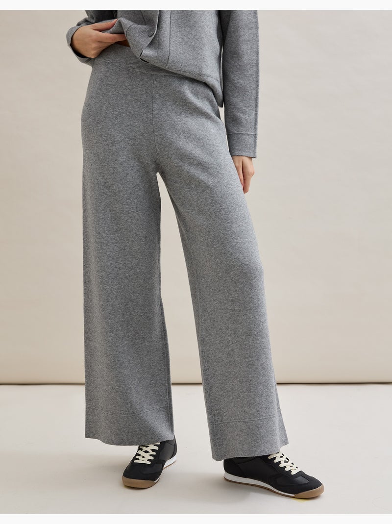 Pantalon en maille, MO Fashion Gris - Kiabi