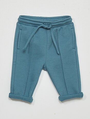 Pantalon en maille piquée - Kiabi