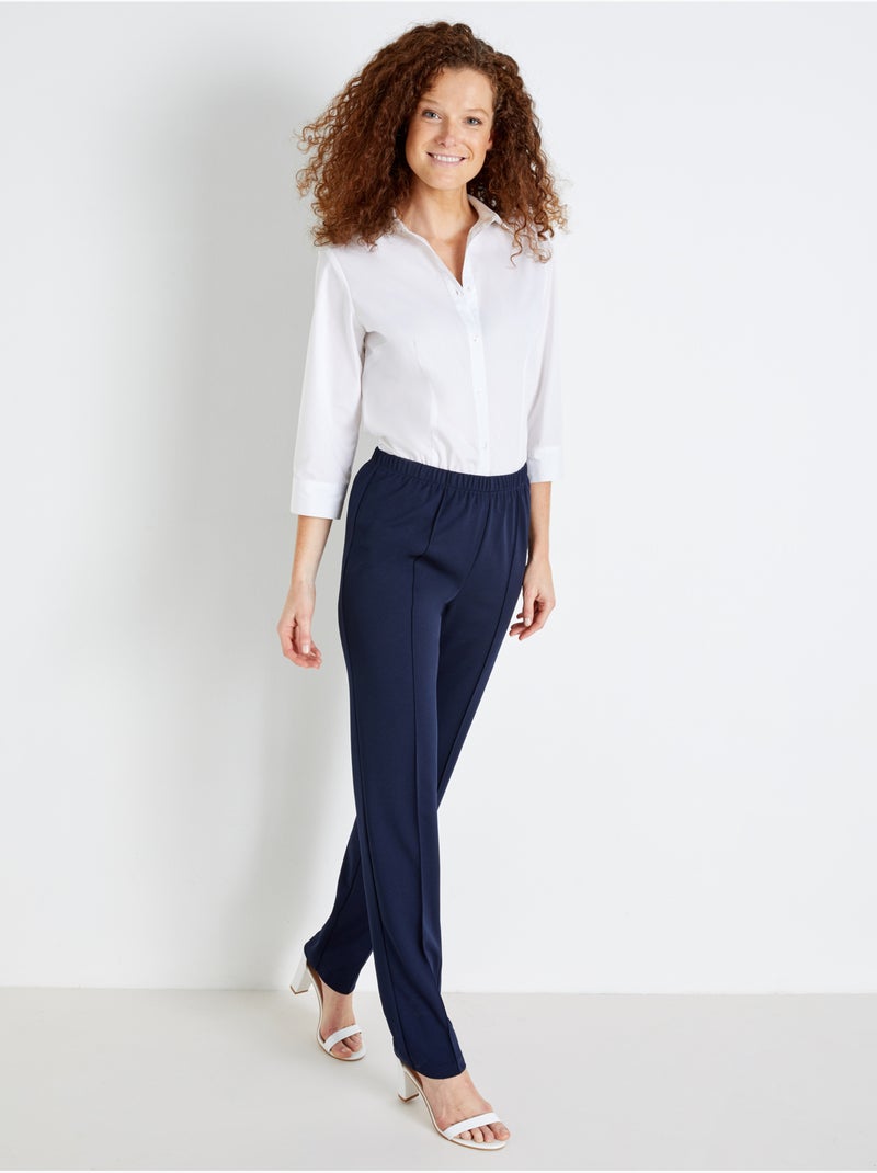 Pantalon en maille stature + d'1,60m - DAXON Bleu marine - Kiabi