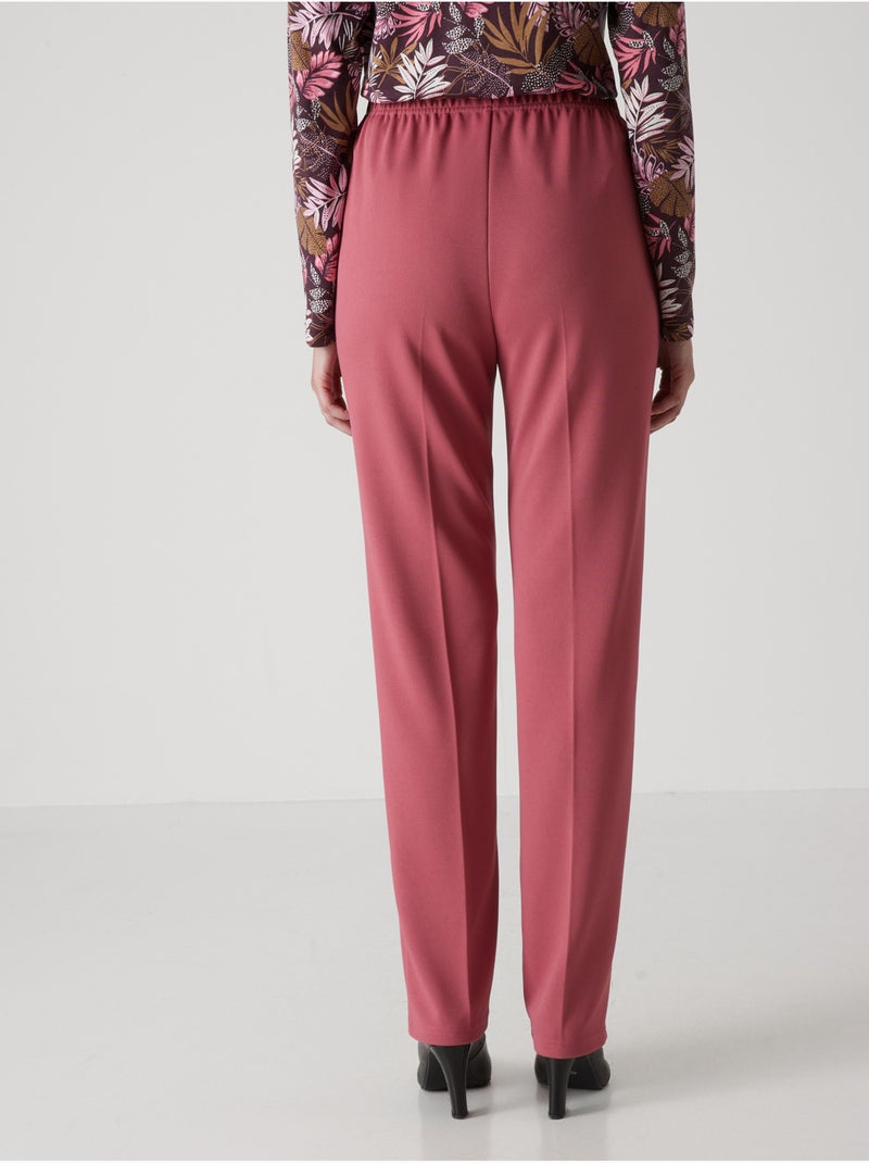 Pantalon en maille stature + d'1,60m - DAXON Bois de rose - Kiabi
