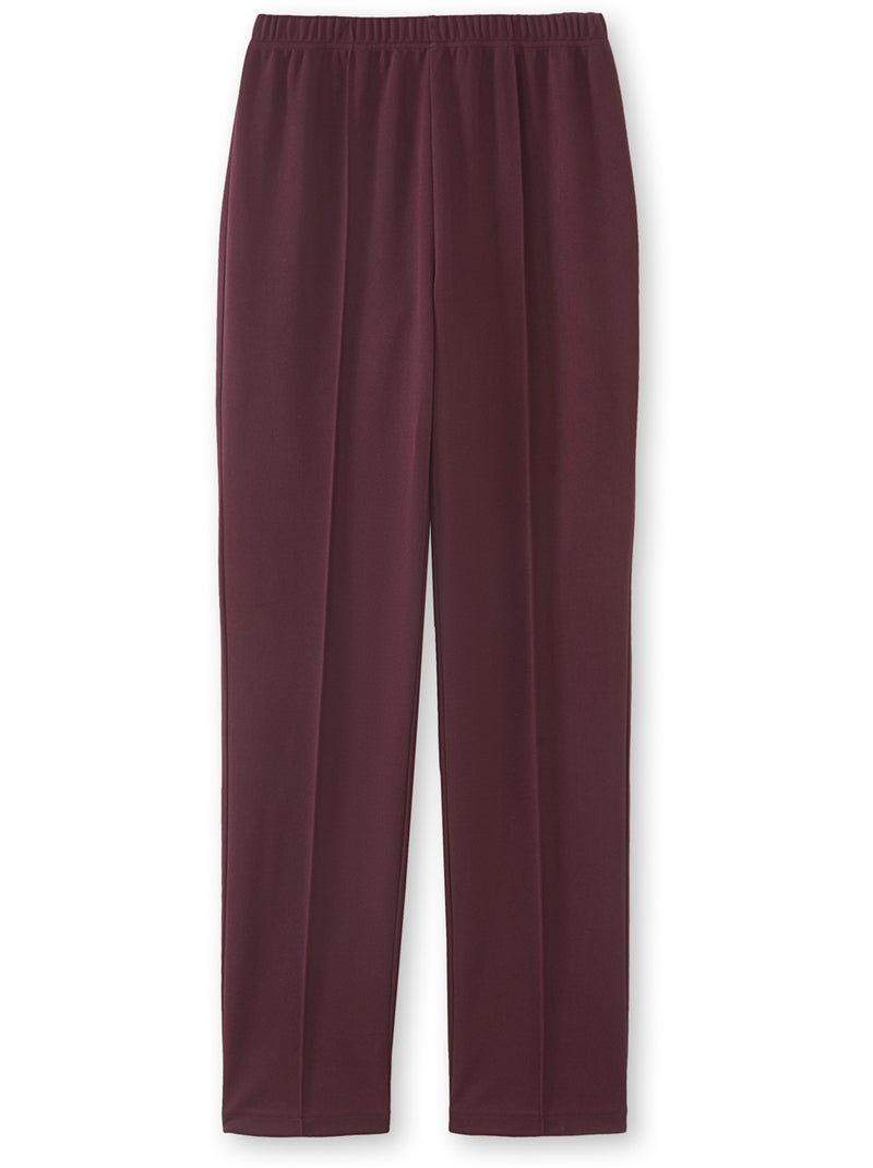 Pantalon en maille stature + d'1,60m - DAXON Bordeaux - Kiabi