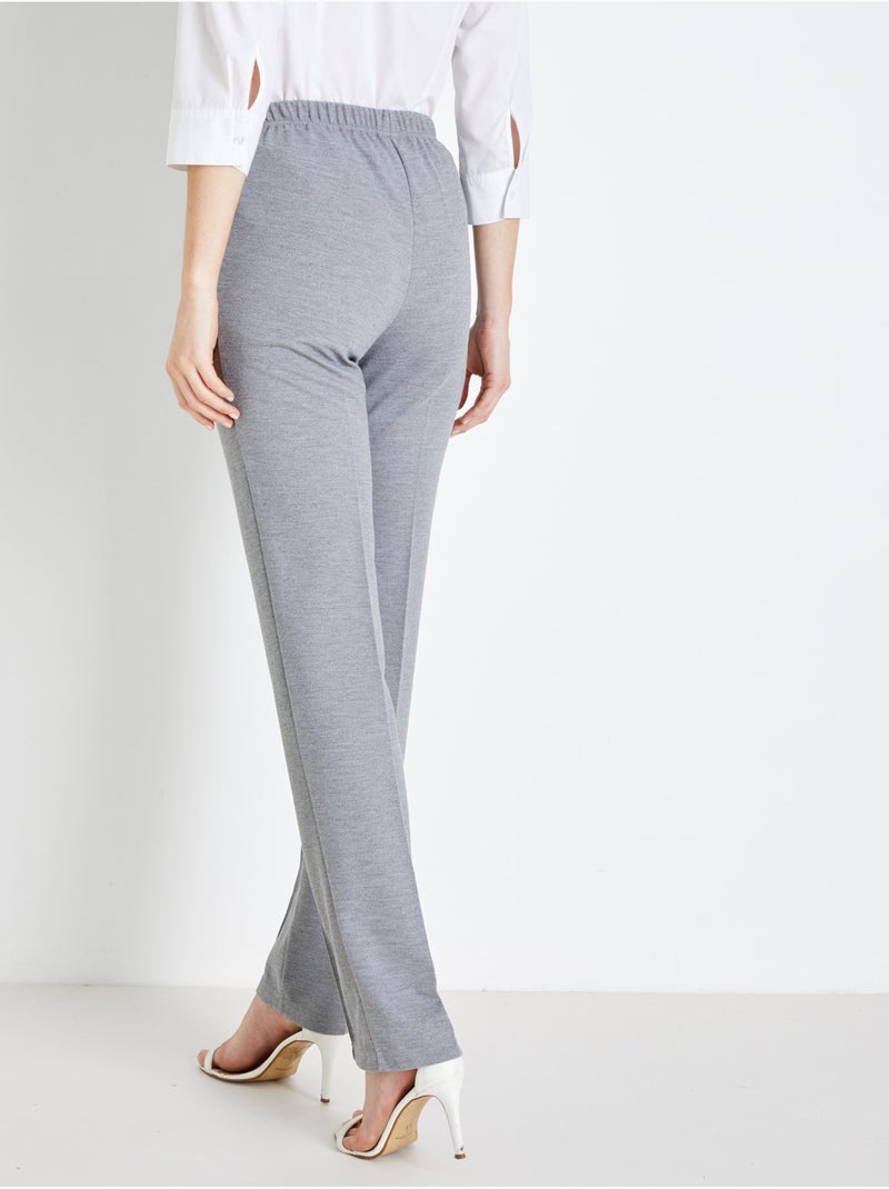 Pantalon en maille stature + d'1,60m - DAXON Gris - Kiabi
