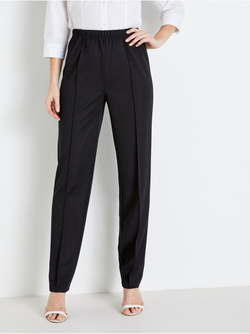 Pantalon en maille stature + d'1,60m - DAXON Noir Noir - Kiabi