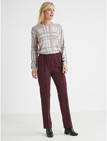 Pantalon en maille stature + d'1,60m