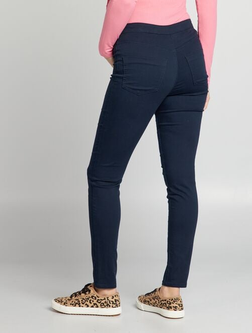 Pantalon en maille stretch type jegging - Kiabi