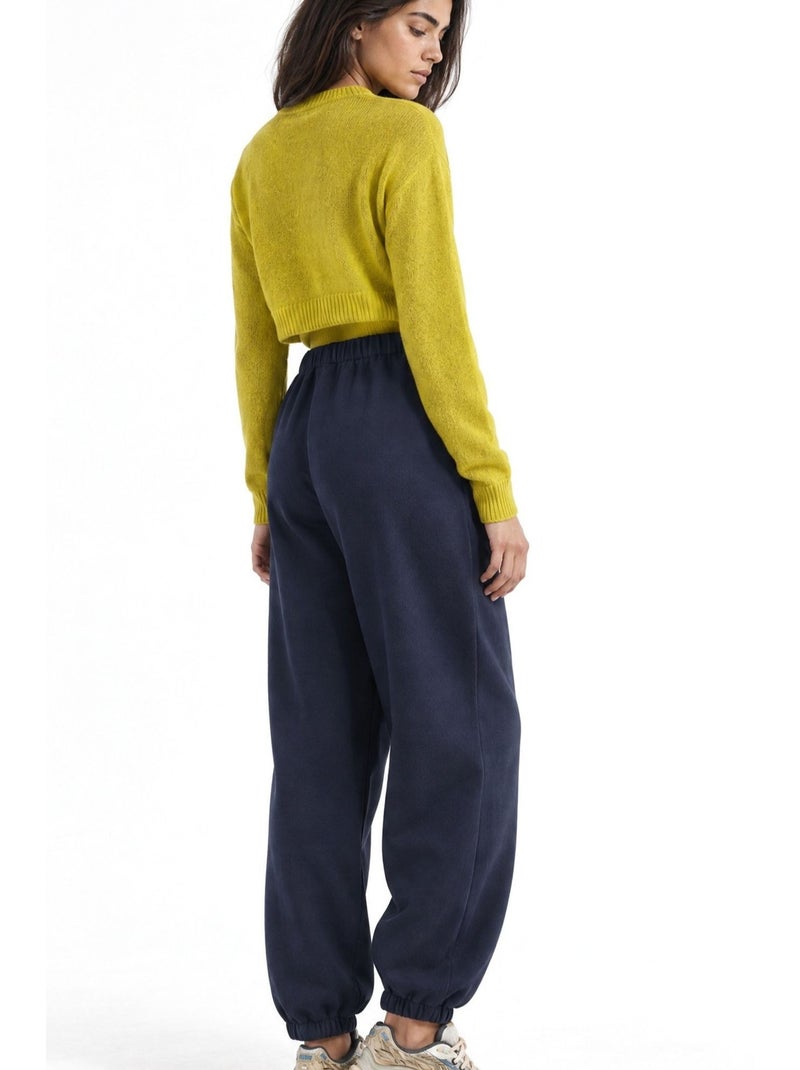 Pantalon en mélange de coton busem Bleu cobalt - Kiabi