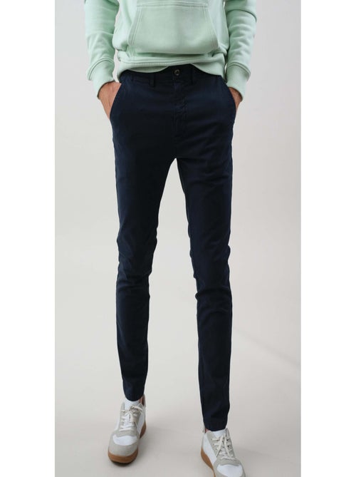 Pantalon en micro twill 'Deeluxe' - Kiabi