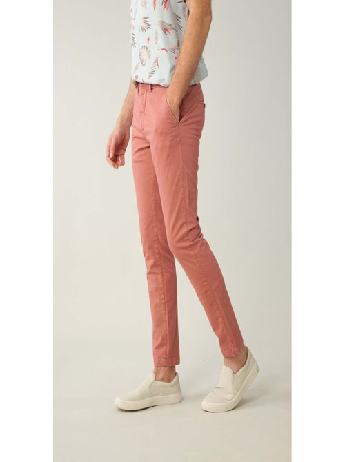 Pantalon en micro twill 'Deeluxe' - Kiabi