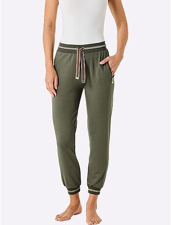 Pantalon En Modal Et Viscose Matière Sweat - Taille Standard - Witt
