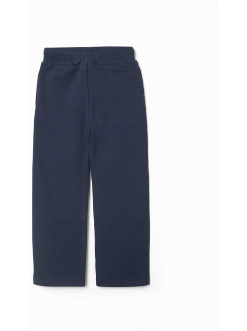 Pantalon en molleton avec cordon de serrage et poches - Kiabi Pantalon en molleton avec cordon de serrage et poches - Kiabi