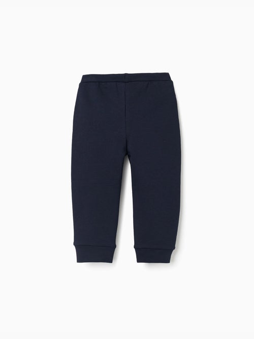 Pantalon en molleton avec doublure en coton peigné et imprimé cœur - Kiabi Pantalon en molleton avec doublure en coton peigné et imprimé cœur - Kiabi