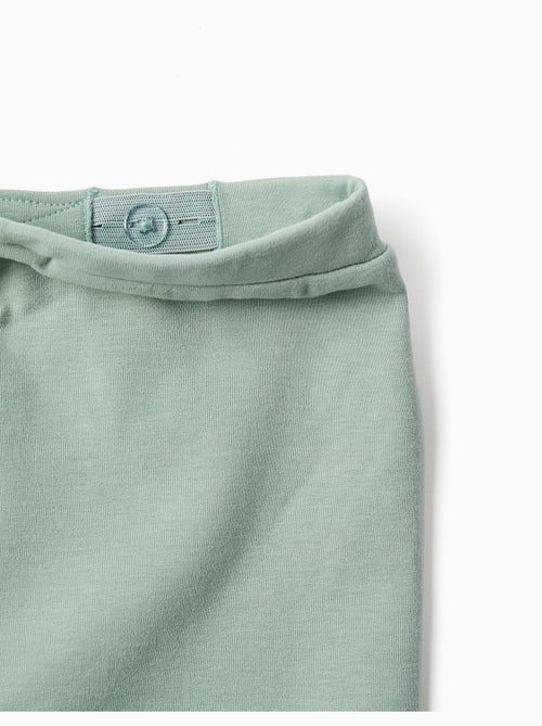 Pantalon en molleton avec doublure en coton peigné et imprimé cœur - Kiabi