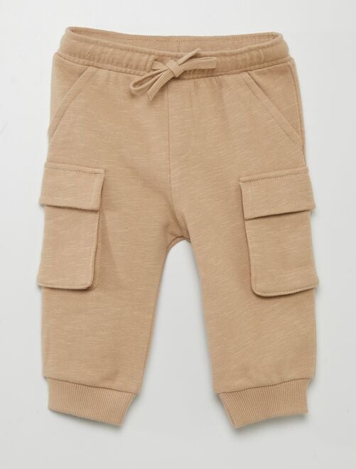 Pantalon en molleton avec poches sur les côtés - Kiabi