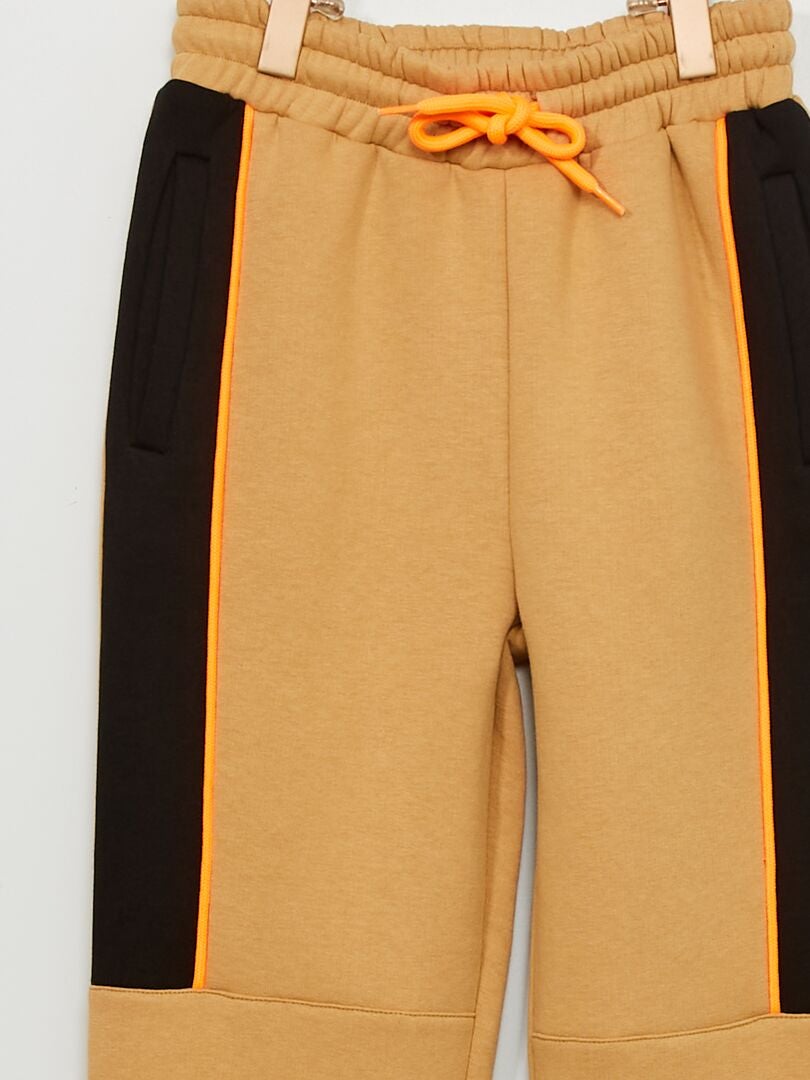 Pantalon en molleton Beige - Kiabi