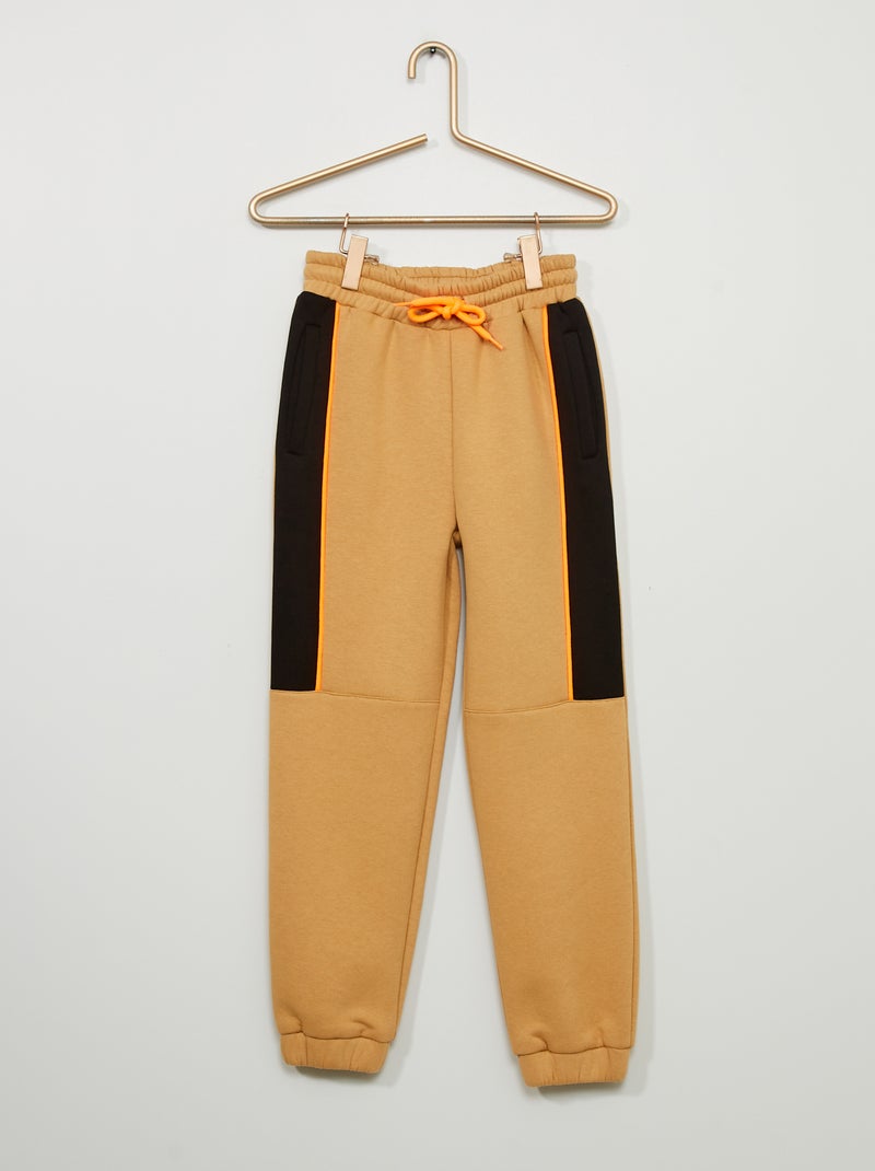 Pantalon en molleton Beige - Kiabi