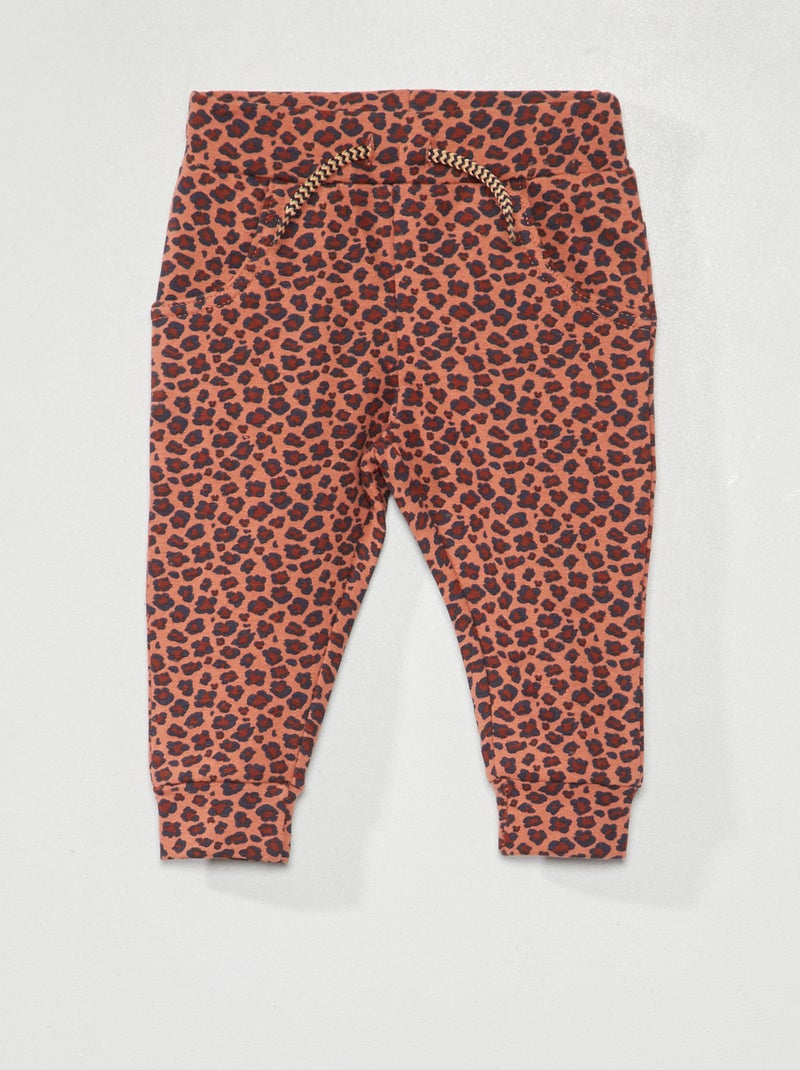 Pantalon en molleton Bleu - Kiabi