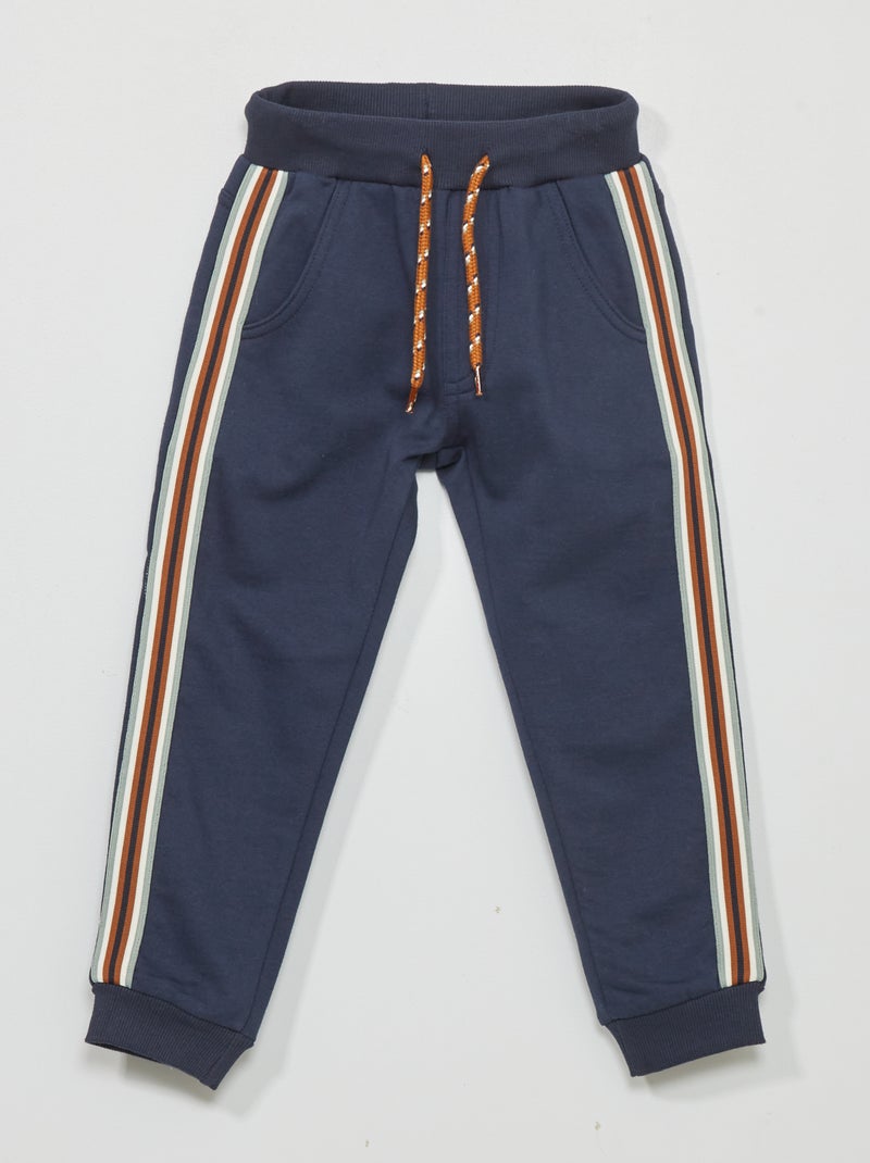 Pantalon en molleton Bleu - Kiabi