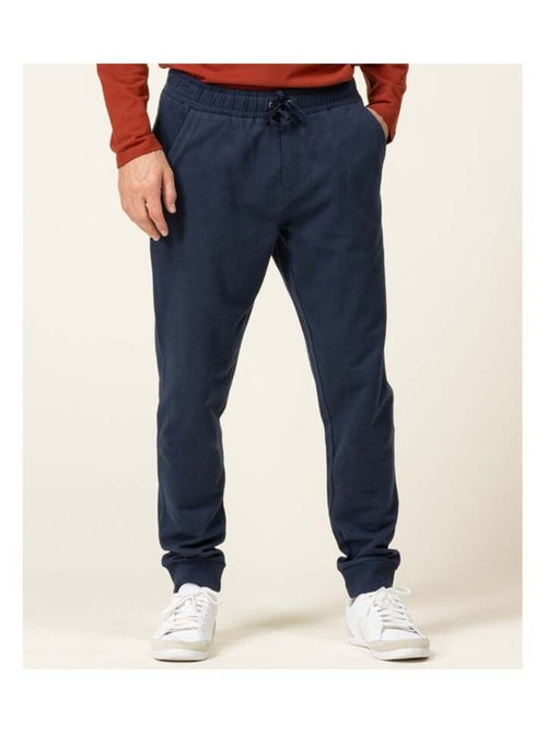 Pantalon en molleton bleu marine Homme - Kiabi