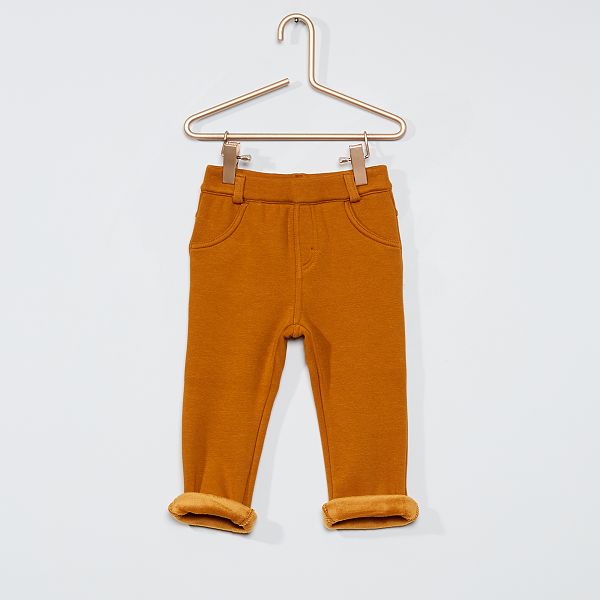 Pantalon En Molleton Chaud Bebe Garcon Kiabi 7 00