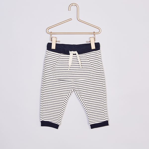 Pantalon En Molleton Eco Concu Bebe Garcon Ecru Marine Kiabi 6 00 Pantalon En Molleton Eco Concu Bebe Garcon Ecru Marine Kiabi 6 00