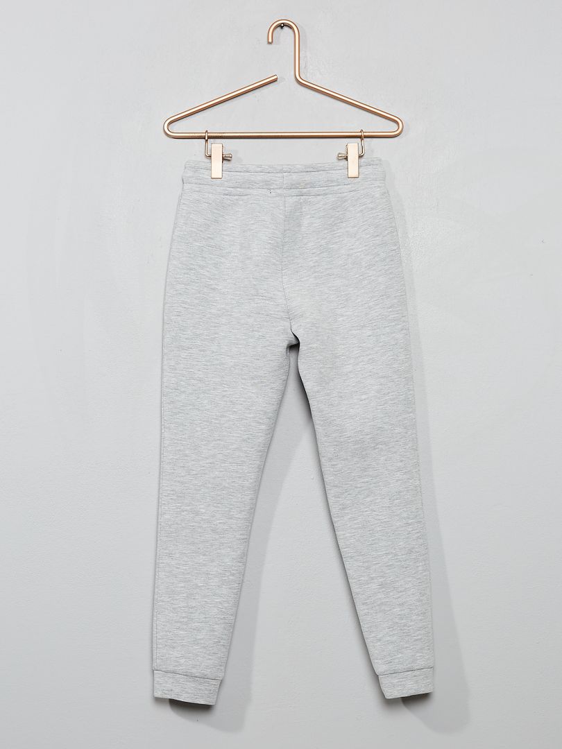 Pantalon Jogging Garçon Molleton Gris Chiné Vertbaudet - Taille 6 Ans