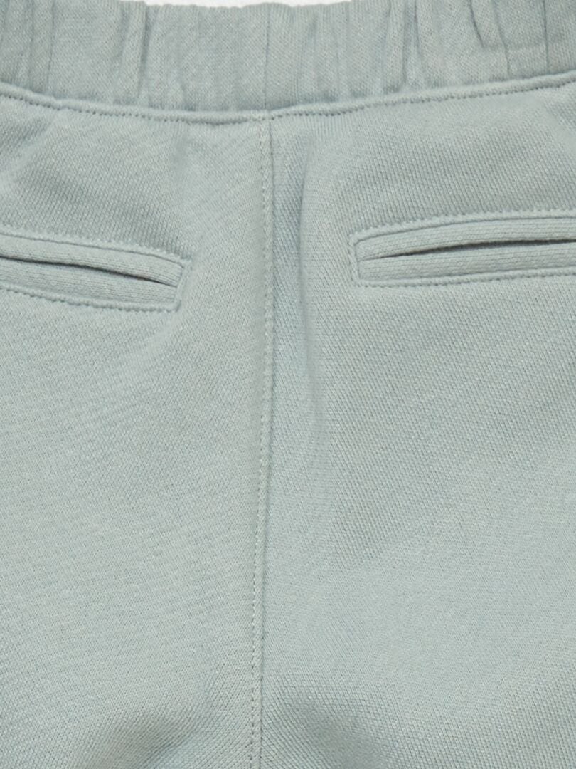 Pantalon en molleton gris bleu - Kiabi