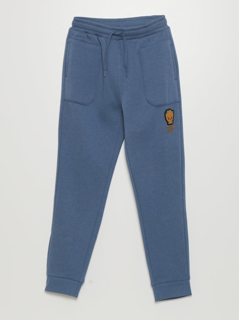 Pantalon en molleton 'Groot' Bleu - Kiabi