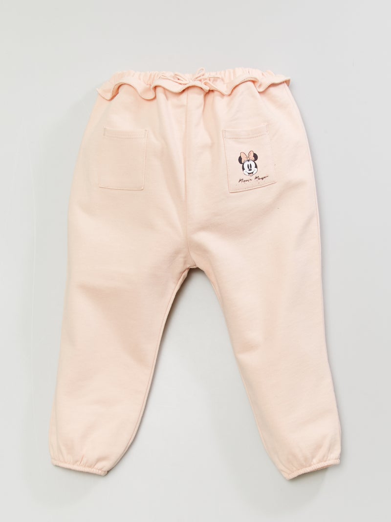 Pantalon en molleton 'Minnie' 'Disney' Rose - Kiabi